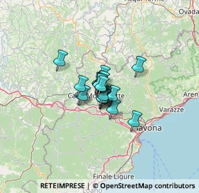 Mappa Via Recoaro, 17014 Cairo Montenotte SV, Italia (5.189)