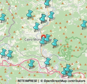 Mappa Via Recoaro, 17014 Cairo Montenotte SV, Italia (5.34)