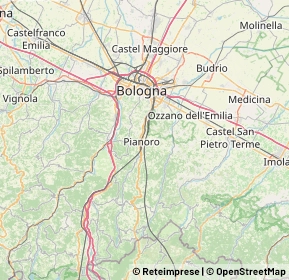 Mappa 40065 Pianoro BO, Italia (10.677)