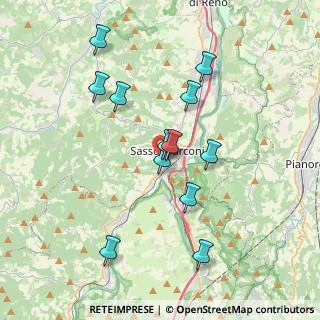 Mappa Via Bertacchi Arrigo, 40037 Sasso Marconi BO, Italia (3.57)