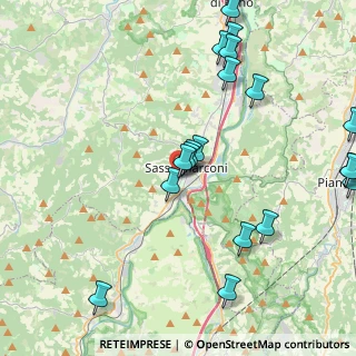 Mappa Via Bertacchi Arrigo, 40037 Sasso Marconi BO, Italia (5.242)