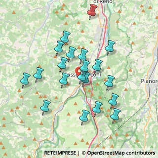Mappa Via Bertacchi Arrigo, 40037 Sasso Marconi BO, Italia (3.5635)