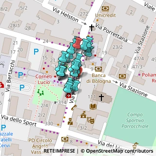Mappa Piazza Martiri, 40037 Sasso Marconi BO, Italia (0)