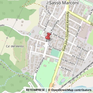 Mappa Via Castello, 2/4, 40037 Sasso Marconi, Bologna (Emilia Romagna)
