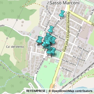 Mappa Galleria Santa Apollonia, 40037 Sasso Marconi BO, Italia (0.083)