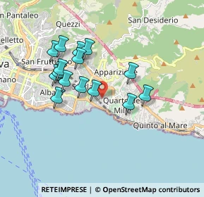 Mappa Via S. Gerolamo di Quarto, 16147 Genova GE, Italia (1.59933)