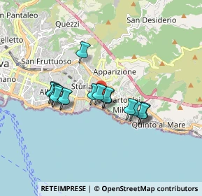 Mappa Via S. Gerolamo di Quarto, 16147 Genova GE, Italia (1.45471)
