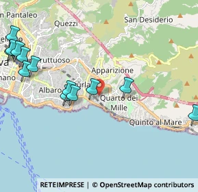 Mappa Via S. Gerolamo di Quarto, 16147 Genova GE, Italia (2.745)