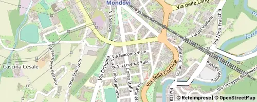 Mappa Mondovi