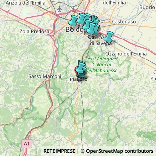 Mappa Via dell'Artigianato, 40065 Pianoro BO, Italia (7.358)