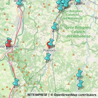 Mappa Via dell'Artigianato, 40065 Pianoro BO, Italia (7.347)