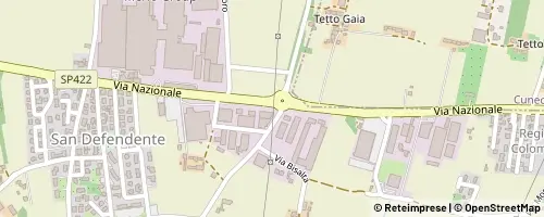 Mappa Cuneo