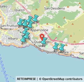 Mappa Via Stefano Prasca, 16148 Genova GE, Italia (1.77667)