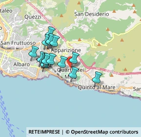 Mappa Via Stefano Prasca, 16148 Genova GE, Italia (1.44375)