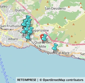 Mappa Via Stefano Prasca, 16148 Genova GE, Italia (1.69364)