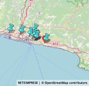 Mappa Via Stefano Prasca, 16148 Genova GE, Italia (5.03091)
