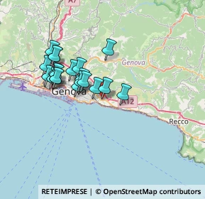 Mappa Via Stefano Prasca, 16148 Genova GE, Italia (6.191)
