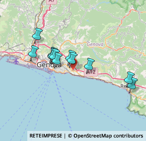 Mappa Via Stefano Prasca, 16148 Genova GE, Italia (6.20333)
