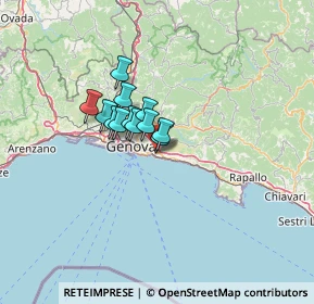 Mappa Via Stefano Prasca, 16148 Genova GE, Italia (7.72083)