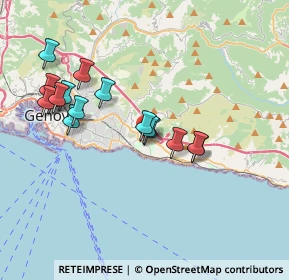 Mappa Via Stefano Prasca, 16148 Genova GE, Italia (3.61688)
