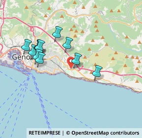 Mappa Via Stefano Prasca, 16148 Genova GE, Italia (3.51545)