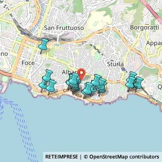 Mappa Via Lauro de Bosis, 16146 Genova GE, Italia (0.765)