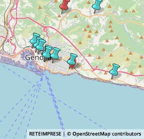 Mappa Piazza Cadevilla, 16147 Genova GE, Italia (3.86455)