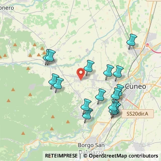 Mappa Via Cervasca, 12010 Bernezzo CN, Italia (4.00625)