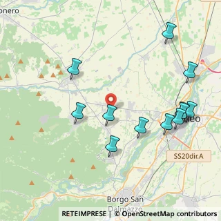 Mappa Via Cervasca, 12010 Bernezzo CN, Italia (4.61)