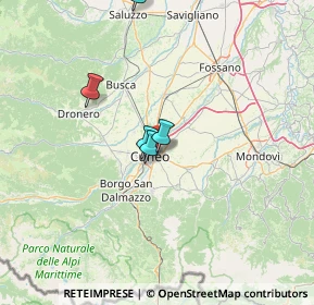 Mappa Plant 1: Via Castelletto Stura, 12100 Cuneo CN, Italia (42.63375)
