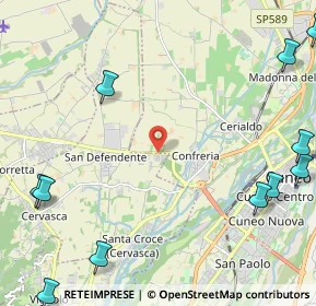 Mappa Via Monte Argentera, 12010 Cervasca CN, Italia (3.52583)