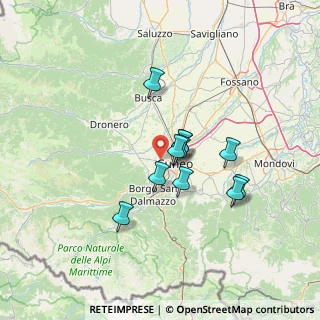 Mappa Via Monte Argentera, 12010 Cervasca CN, Italia (10.36364)
