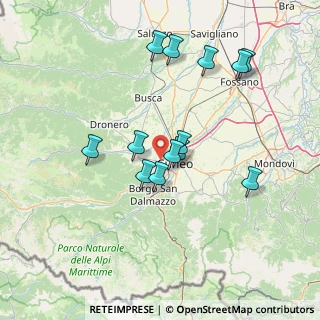 Mappa Via Monte Argentera, 12010 Cervasca CN, Italia (13.75)