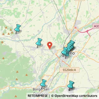 Mappa Via Monte Argentera, 12010 Cervasca CN, Italia (4.58583)