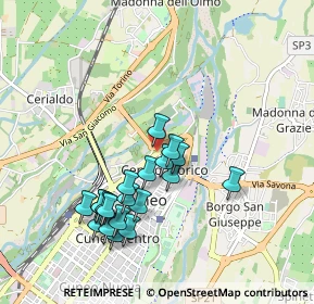 Mappa Lungostura John Fitzgerald Kennedy, 12100 Cuneo CN, Italia (0.924)