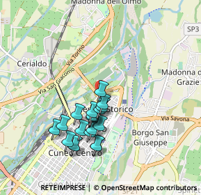 Mappa Lungostura John Fitzgerald Kennedy, 12100 Cuneo CN, Italia (0.8355)