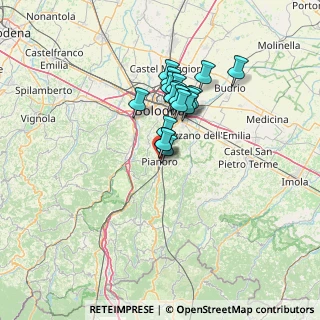 Mappa Via dell'Artigiano, 40065 Pianoro BO, Italia (9.89778)