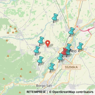 Mappa Via Nazionale, 12010 Cervasca CN, Italia (3.81091)