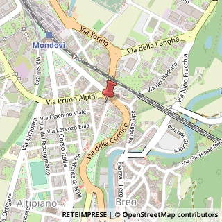 Mappa Piazza Cerrea, 12084 Mondovì, Cuneo (Piemonte)
