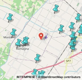 Mappa SP48, 48032 Cotignola RA, Italia (3.066)