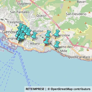 Mappa Via Caprera, 16146 Genova GE, Italia (2.08778)