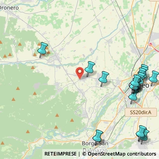 Mappa Via Divisione Cuneense, 12010 Bernezzo CN, Italia (6.4535)