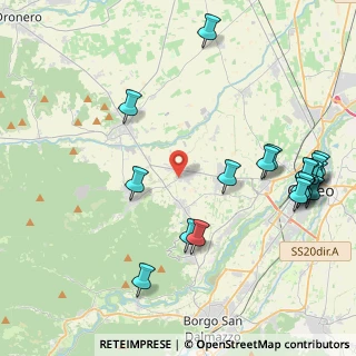 Mappa Via Divisione Cuneense, 12010 Bernezzo CN, Italia (5.3005)