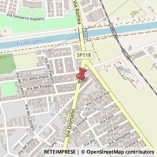 Mappa Via Dismano,  29, 48100 Ravenna, Ravenna (Emilia Romagna)