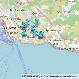 Mappa Caprera, 16146 Genova GE, Italia (1.37545)