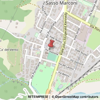 Mappa Via Stazione, 33, 40037 Sasso Marconi, Bologna (Emilia Romagna)