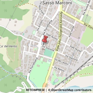 Mappa Via Stazione, 11, 40037 Sasso Marconi, Bologna (Emilia Romagna)