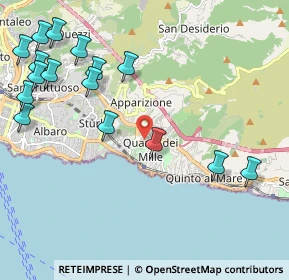 Mappa 16148 Genova GE, Italia (2.70563)