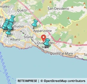 Mappa 16148 Genova GE, Italia (2.77455)