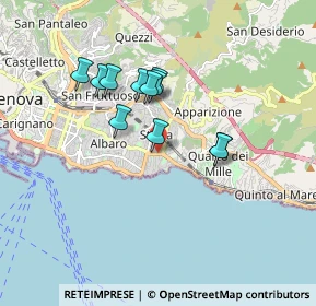 Mappa Via Pelio, 16147 Genova GE, Italia (1.44364)